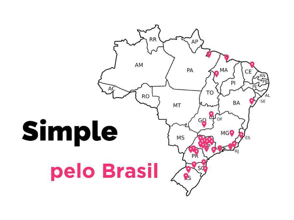Simple pelo Brasil: vem conhecer nossas lojas físicas