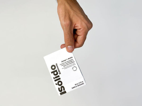 Sabonete Facial Arroz + Aveia: o (nem tão) novo membro da família dos sólidos!