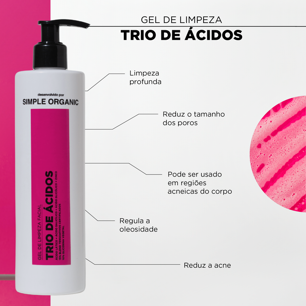Gel De Limpeza Trio De Ácidos: Quais são os ingredientes? em promoção! Veja a oferta e mais achadinhos de Limpeza 4 Hoje é o melhor dia para comprar Gel De Limpeza Trio De Ácidos: Quais são os ingredientes? com aquele preço maroto! Promoção! Aproveite a oferta! 4