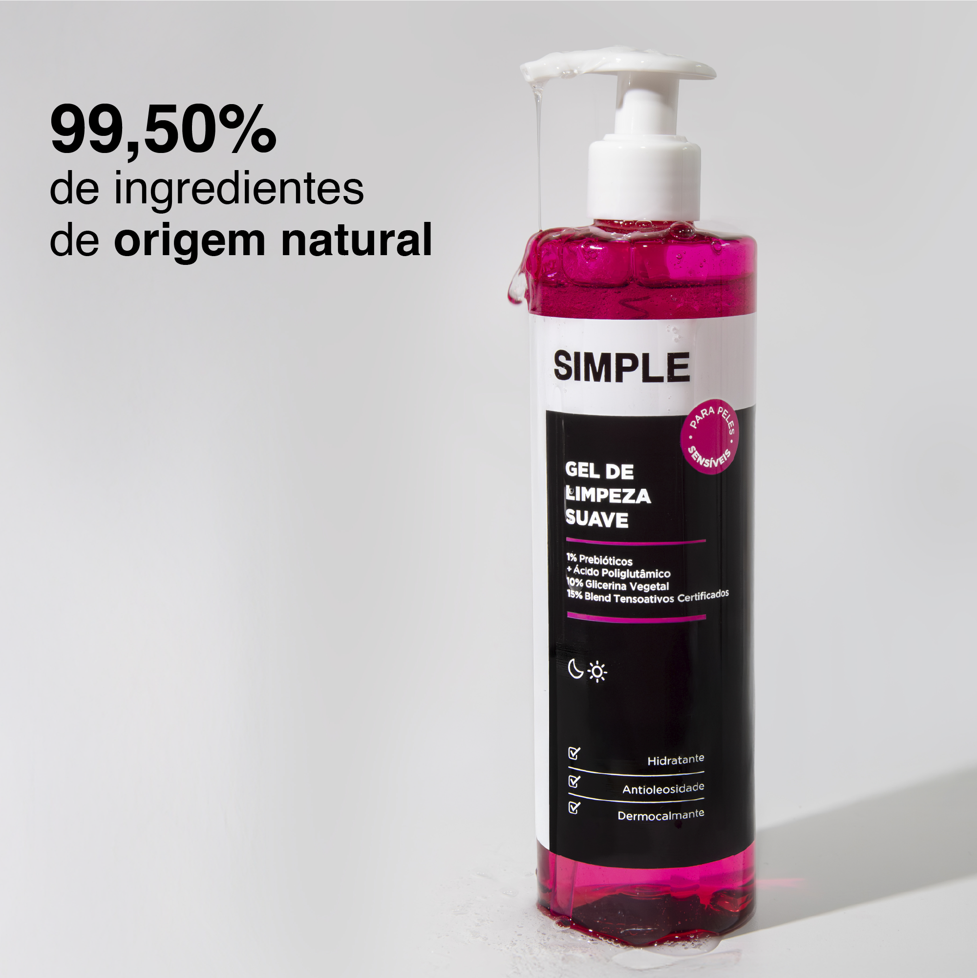 Gel de Limpeza Suave