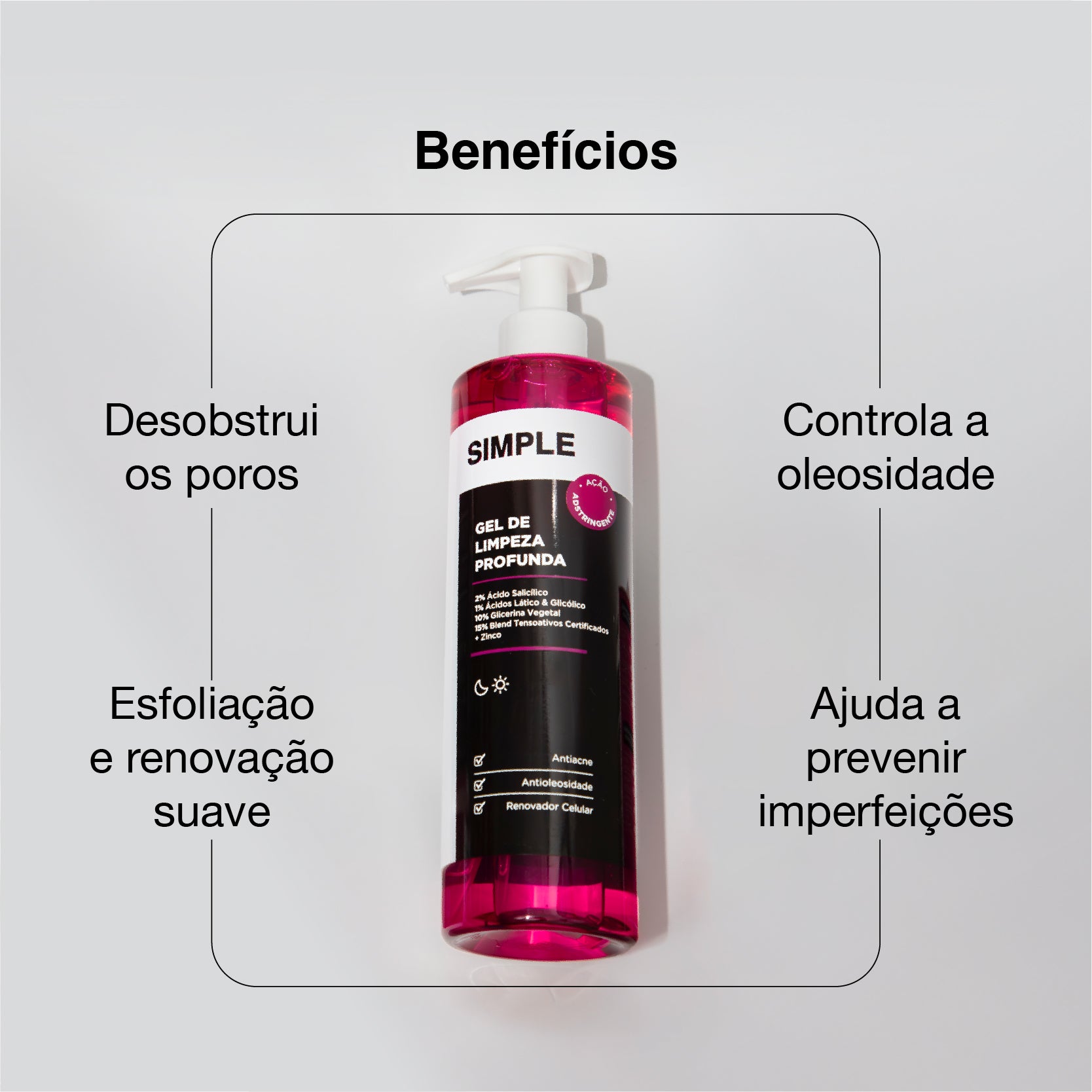 Gel de Limpeza Profunda
