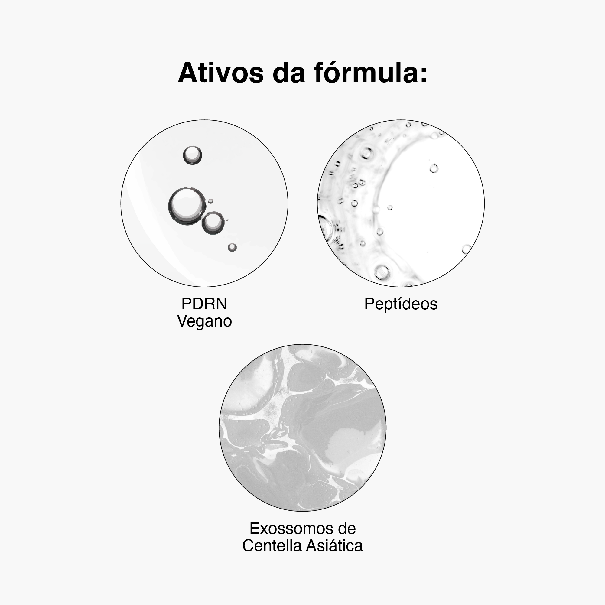 Solução Exossomos + PDRN + Peptídeos