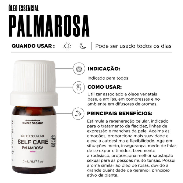 Self Care - Óleo Essencial de Palmarosa