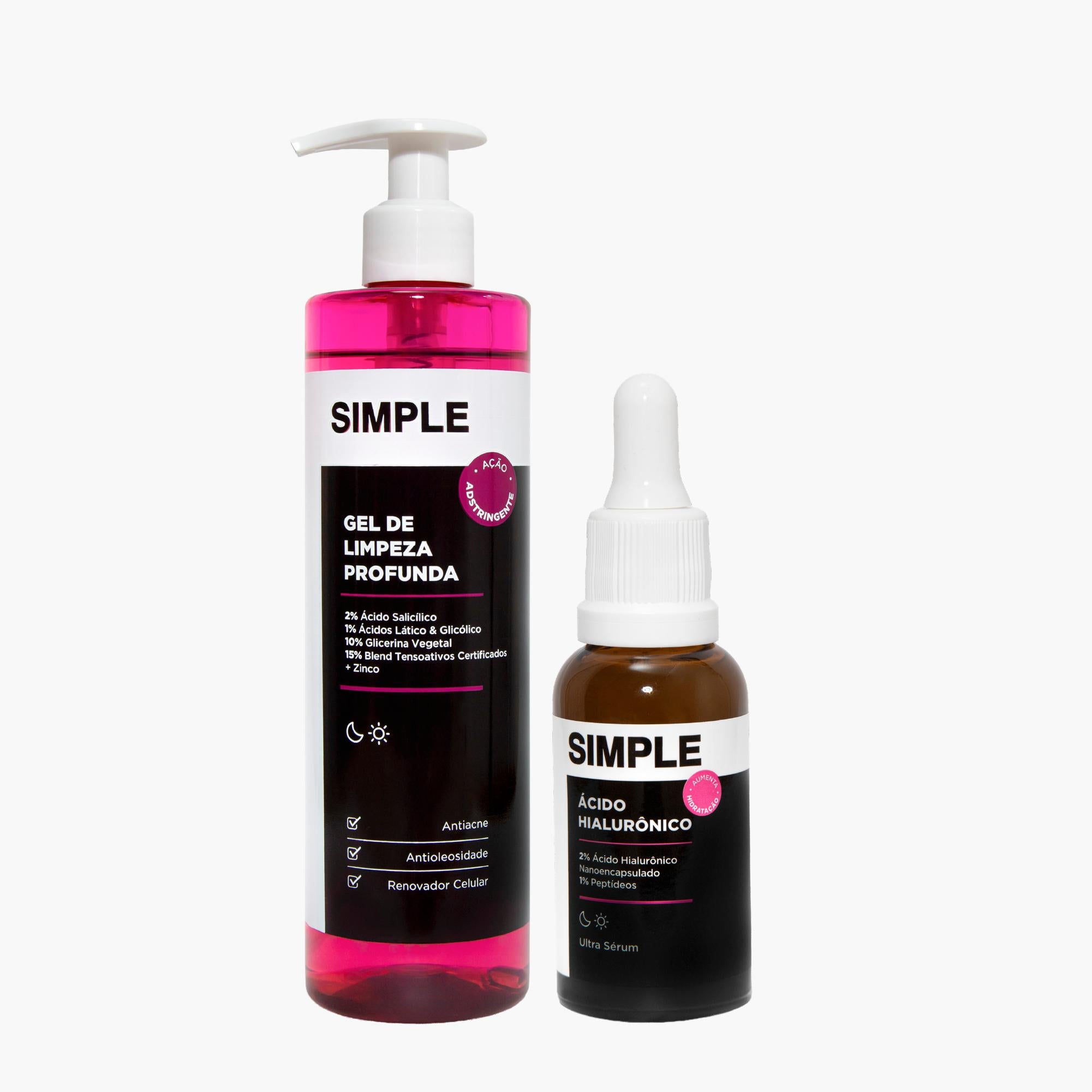 Duo Limpeza e Hidratação