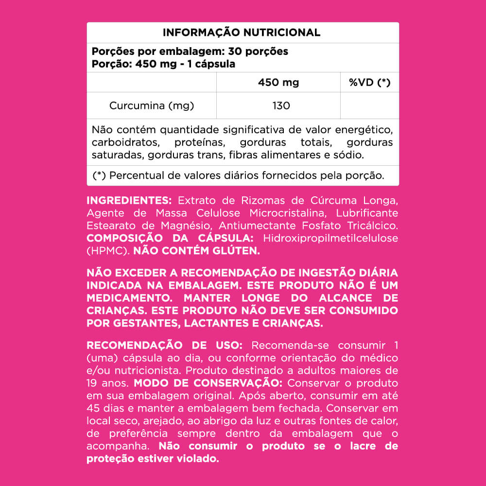 Suplemento de Cúrcuma: Quais são os ingredientes? em promoção! Veja a oferta e mais achadinhos de Vitaminas & Suplementos 4 Hoje é o melhor dia para comprar Suplemento de Cúrcuma: Quais são os ingredientes? com aquele preço maroto! Promoção! Aproveite a oferta! 4
