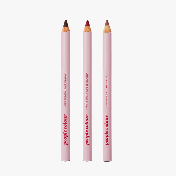 Kit Lápis de Boca Café Coado + Suco de Melancia + Café Espresso