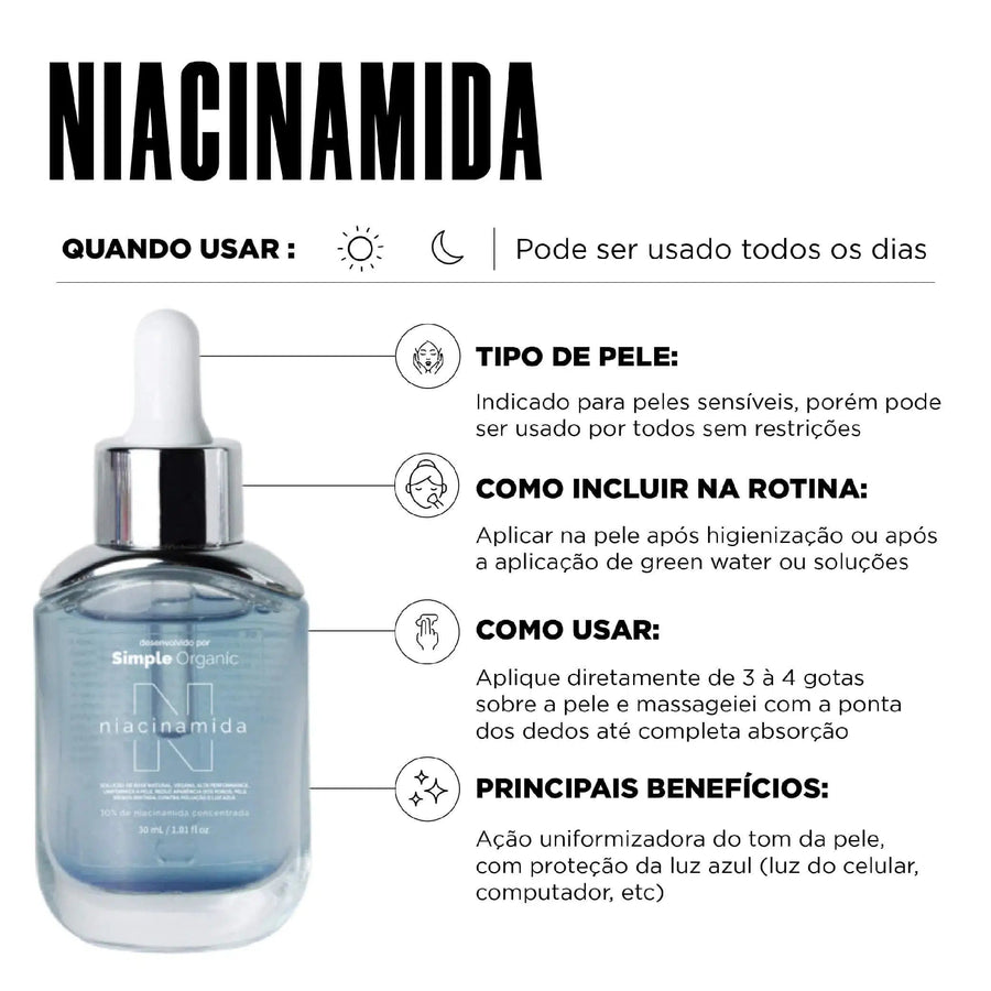 NIACINAMIDA + GABA Simple Organic