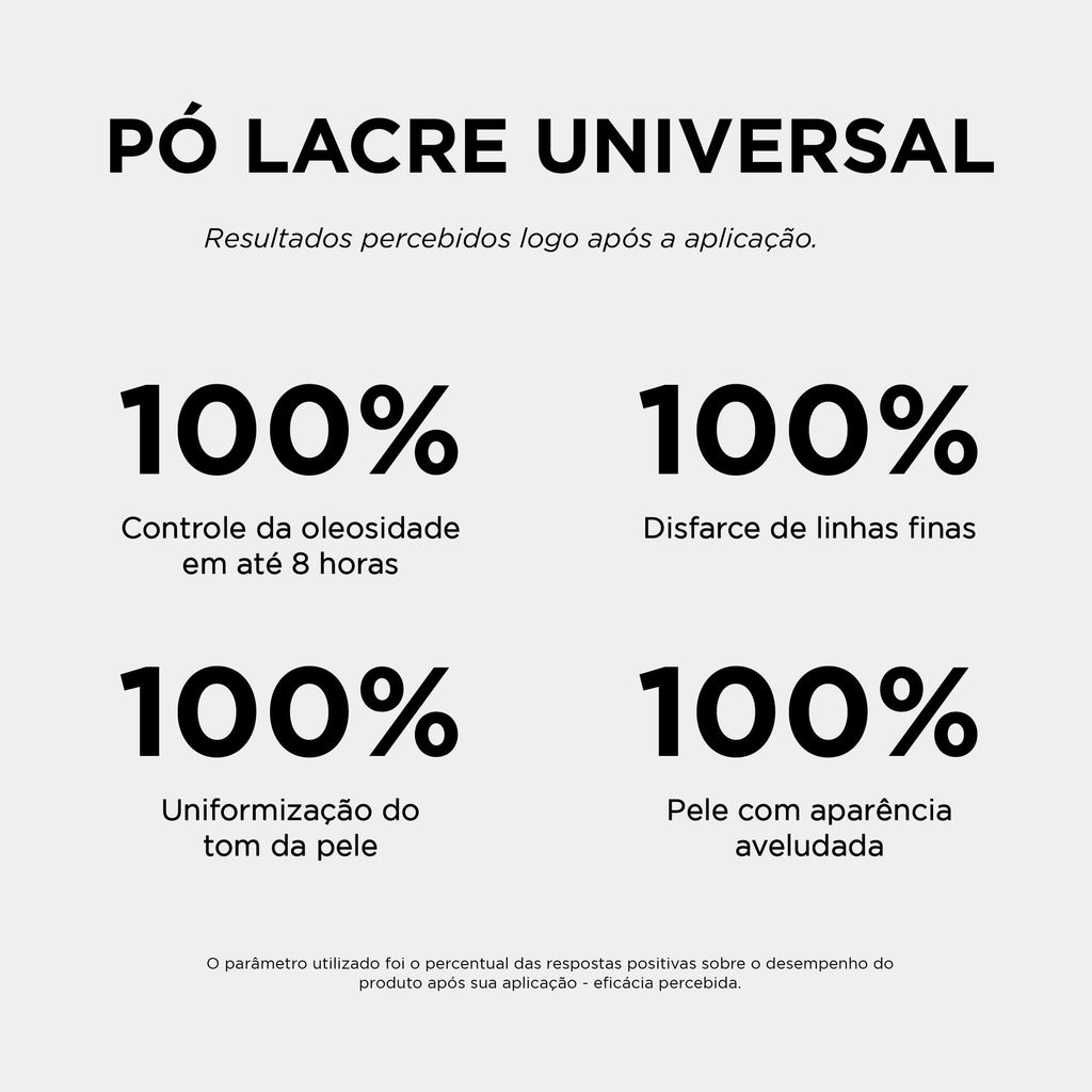 Pó Lacre Universal em promoção! Veja a oferta e mais achadinhos de Pó 7 Hoje é o melhor dia para comprar Pó Lacre Universal com aquele preço maroto! Promoção! Aproveite a oferta! 7