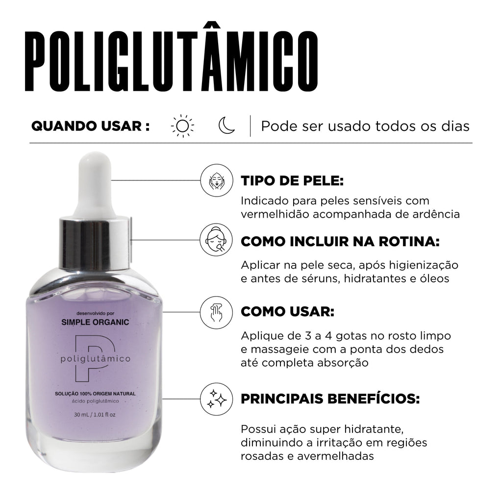 Solução Poliglutâmico: Quais são os ingredientes? em promoção! Veja a oferta e mais achadinhos de Rosto 4 Hoje é o melhor dia para comprar Solução Poliglutâmico: Quais são os ingredientes? com aquele preço maroto! Promoção! Aproveite a oferta! 4