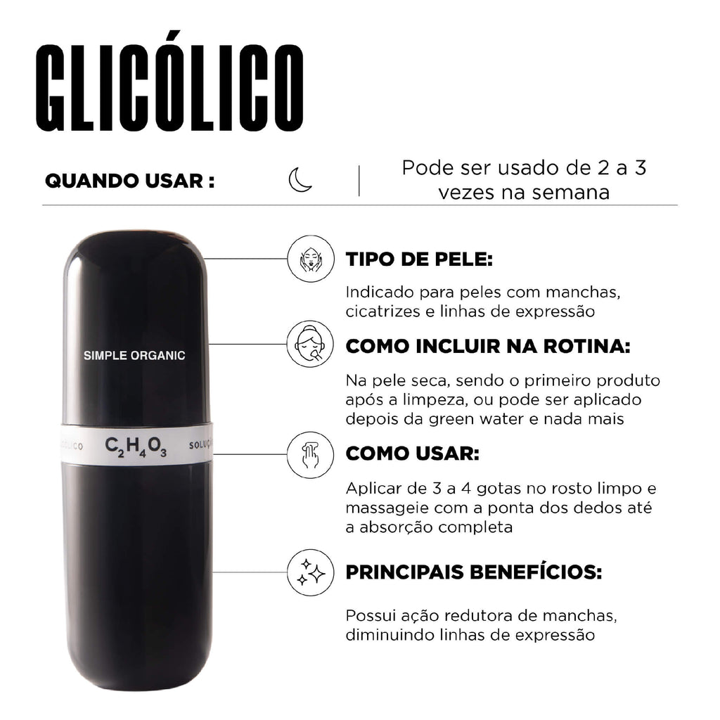 Solução Ácido Glicólico: Quais são os ingredientes? em promoção! Veja a oferta e mais achadinhos de Rosto 6 Hoje é o melhor dia para comprar Solução Ácido Glicólico: Quais são os ingredientes? com aquele preço maroto! Promoção! Aproveite a oferta! 6