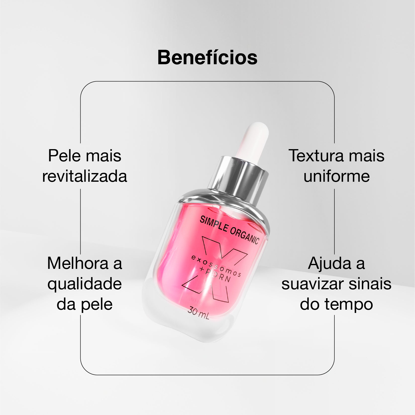 Solução Exossomos + PDRN + Peptídeos