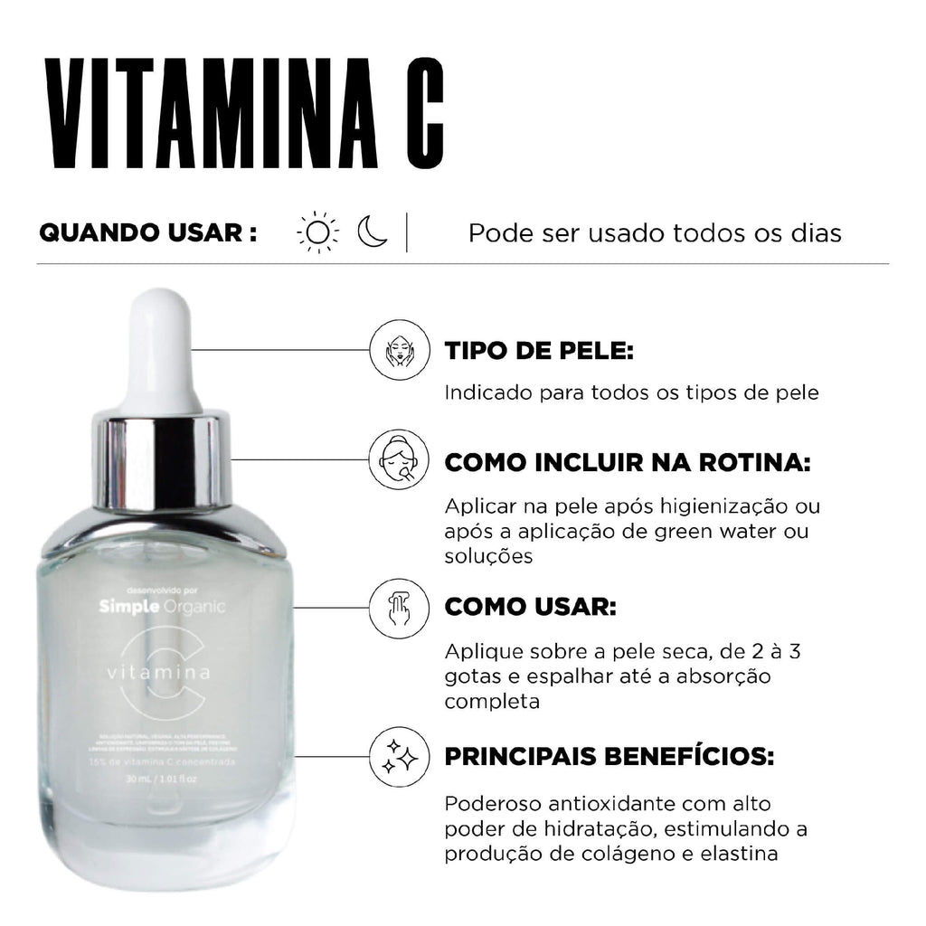 Solução Vitamina C: Quais são os ingredientes? em promoção! Veja a oferta e mais achadinhos de Rosto 8 Hoje é o melhor dia para comprar Solução Vitamina C: Quais são os ingredientes? com aquele preço maroto! Promoção! Aproveite a oferta! 8