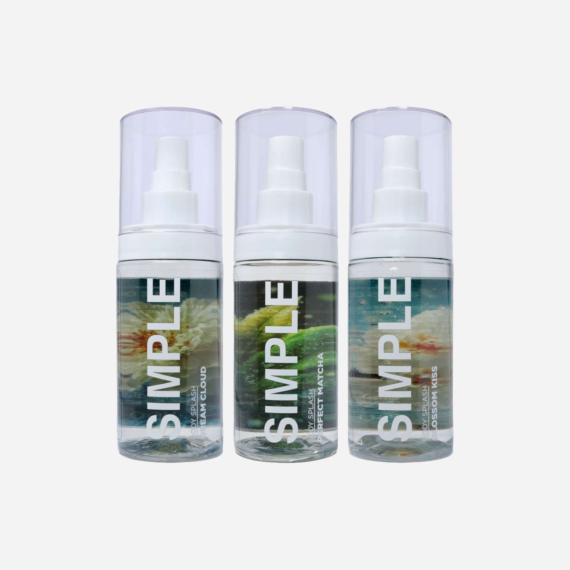Trio Body Splashes Simple