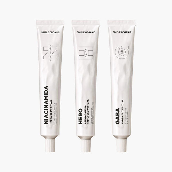 TESTE Trio Hydra Glow Ritual (Niacinamida + Hero + Gaba)